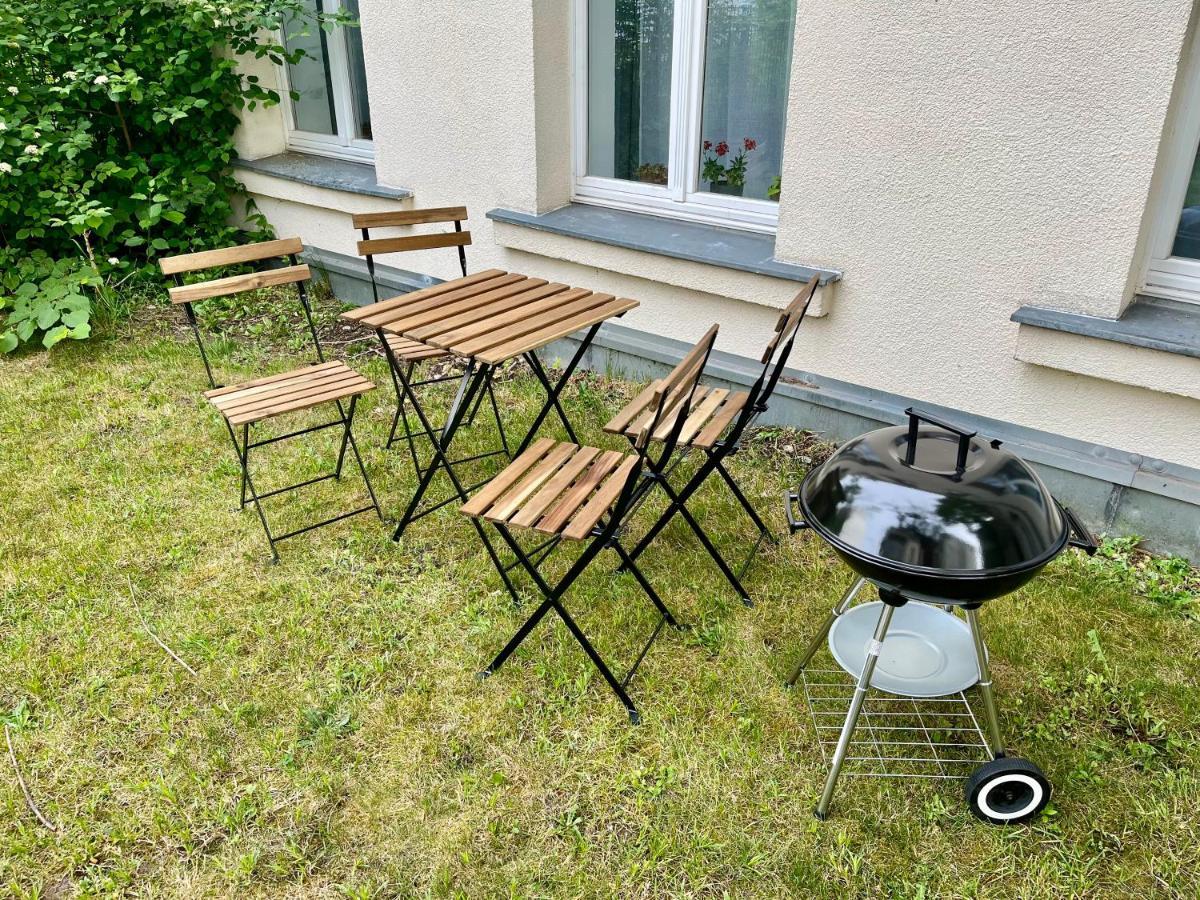 Wohlfuehl-Oase Mitten In Der Stadt - Garten, Grill, Netflix Und Drucker Leipzig Extérieur photo
